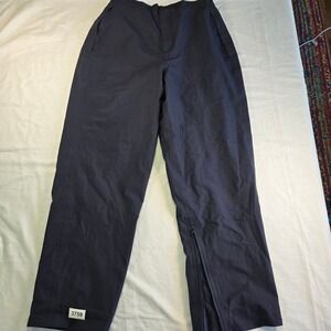 PGA TOUR GORE-TEX Golf Rain Pants Mens Size Large Black Zippered Legs